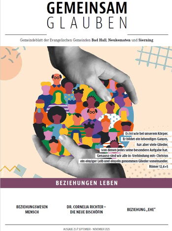 Titelbild Gemeindezeitung Gemeinsam glauben