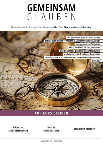 Titelbild Gemeindezeitung Gemeinsam glauben